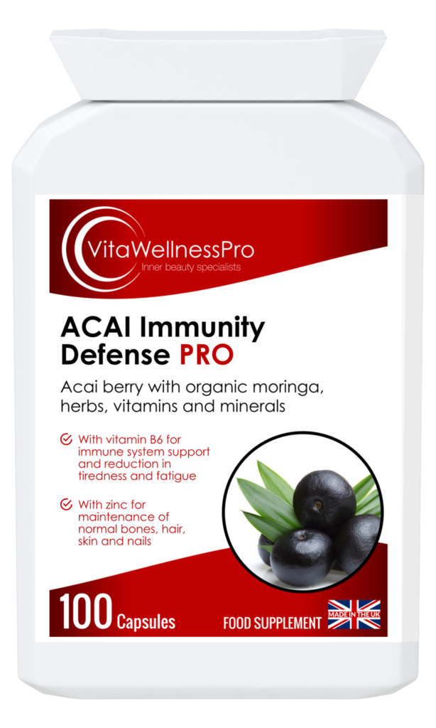 ACAI Immunity Defense Capsules with Herbs, Vitamins & Minerals - Immunity Boosters