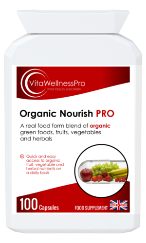 Organic Nourish Food Supplement from Organic Green Foods, Fruits, Vegetables and Herbals