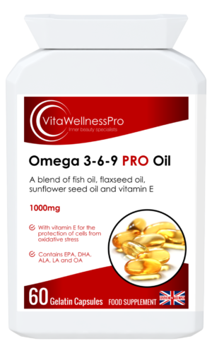 Balanced Blend of Omega Oils - All in One Omega Oil Food Supplements