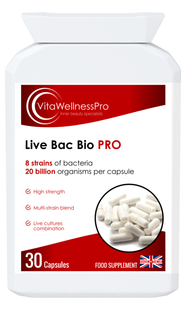 Multi-Strain Live Culture Capsules Combination - Enzyme Supplements