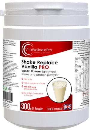 Vanilla Flavour Shake and Protein Powder - Dairy-Free & Gluten-Free Vanilla Flavoured Shake