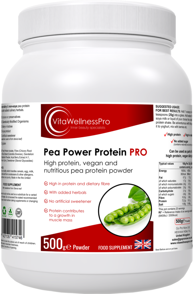 Pea Protein Powder with High Fibre - Pea Power Protein PRO