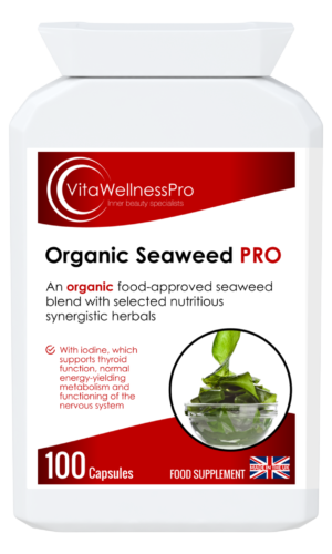 Organic Seaweed Capsules – Buy Food Supplement Made from Organic Seaweed, Vegetable & Herbal Combination