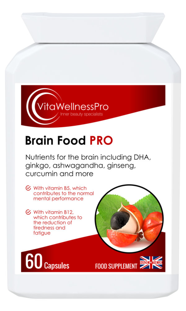 Brain Food - Brain Health Supplement for Mental Performance Plus Energy & Immunity Support